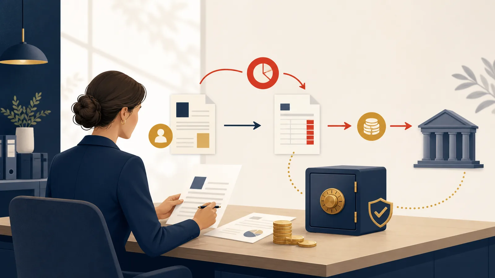 Comptabilisation et contrôle du prélèvement à la source en paie
