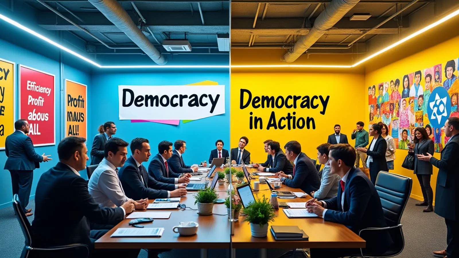 découvrez pourquoi une démocratie ne peut être administrée comme une entreprise. explorez les enjeux de la gouvernance démocratique et l'importance de la participation citoyenne dans la prise de décision.