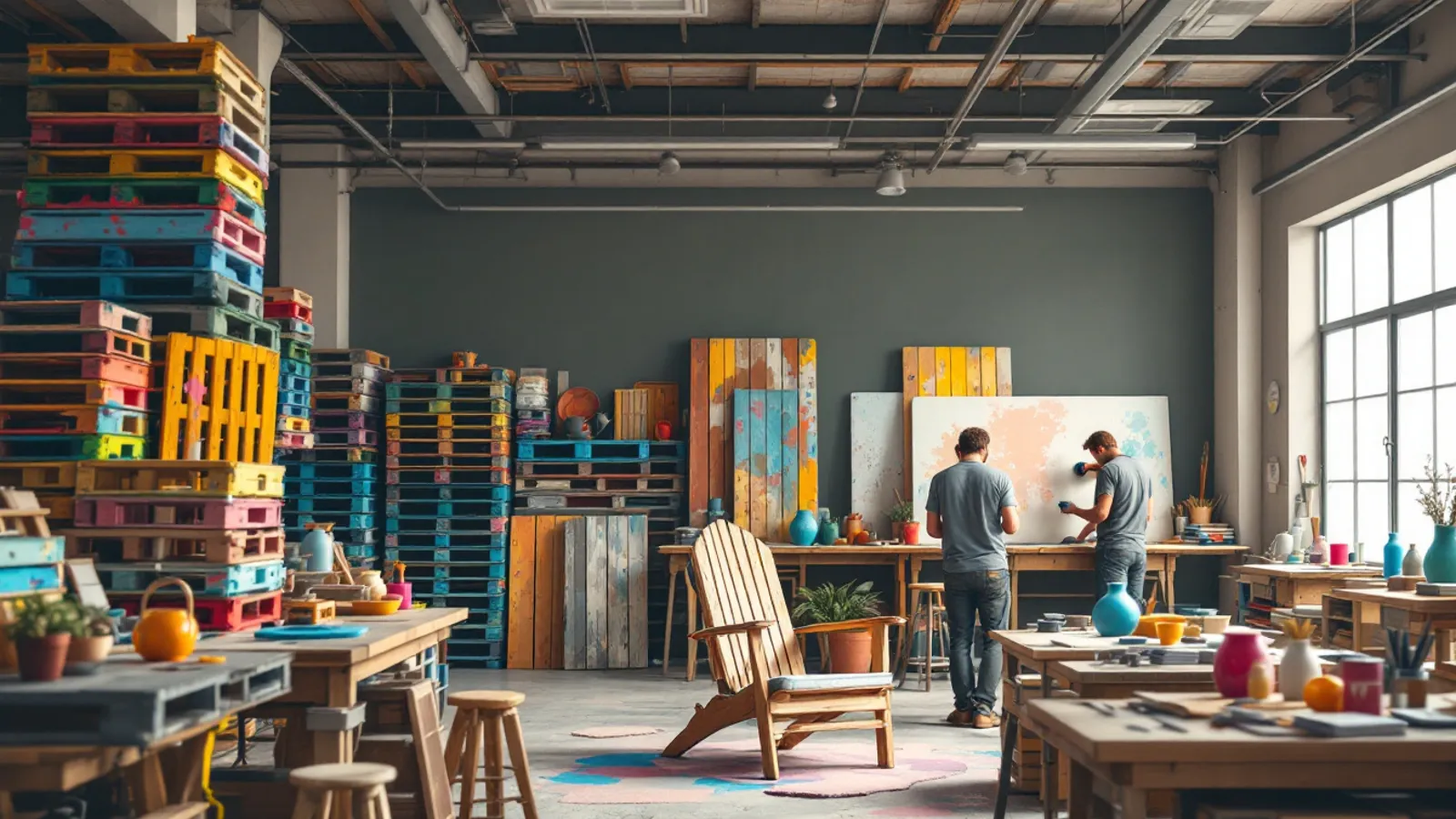 découvrez comment une entreprise innovante transforme des palettes usagées en produits durables et créatifs, révélant un potentiel de développement prometteur pour l'environnement et l'économie.