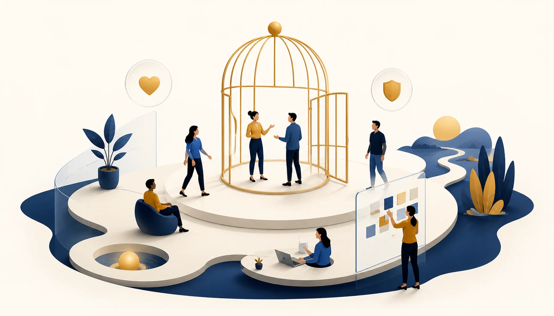 Qu'est-ce qu'une entreprise libérée ? Exploration de l'autonomie, de la transparence et de la confiance