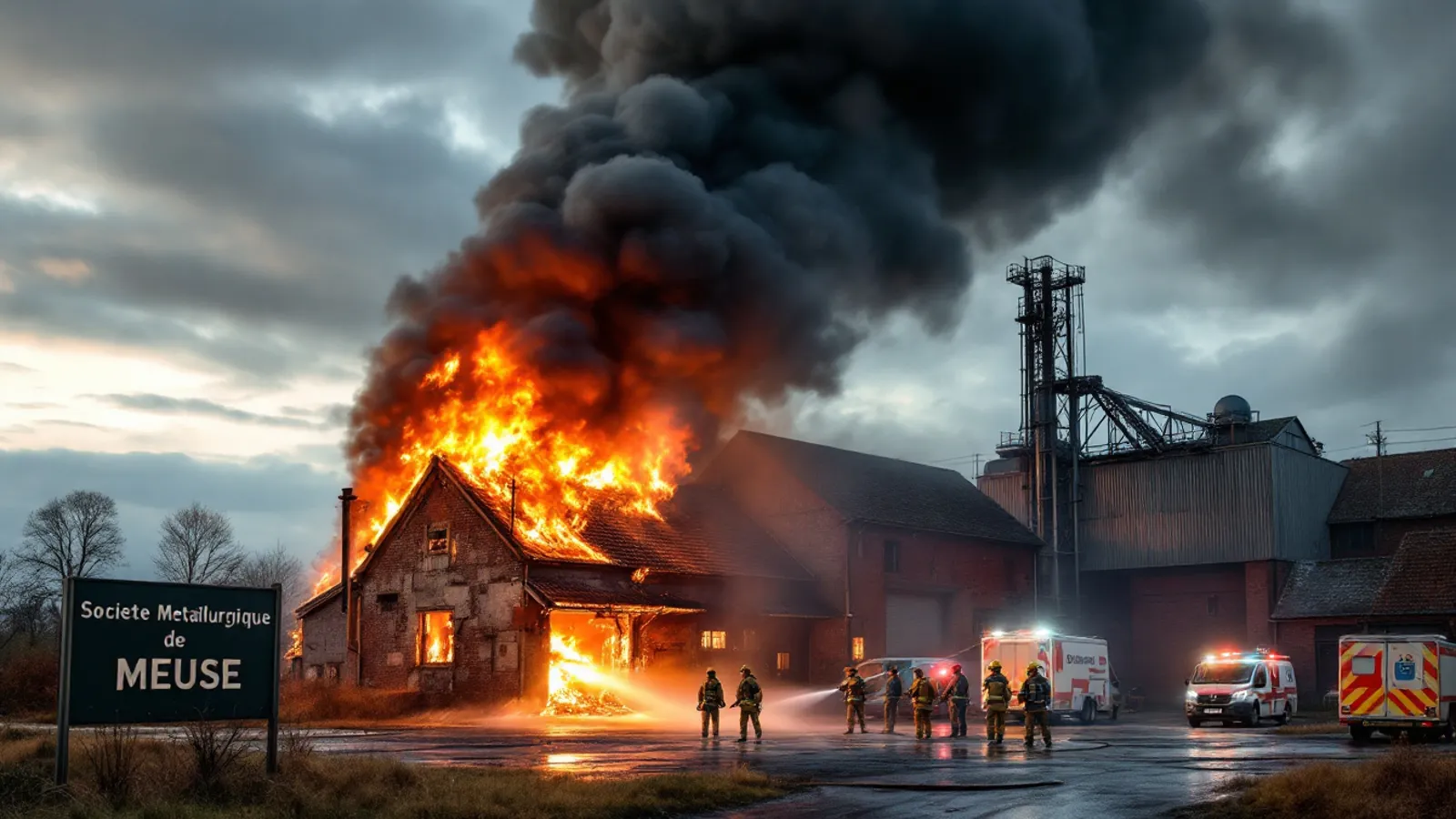 une entreprise de la meuse a récemment subi un incendie qui a été rapidement maîtrisé par les pompiers en moins d'une heure. découvrez les détails de cet incident et les actions menées pour protéger les locaux et assurer la sécurité des employés.