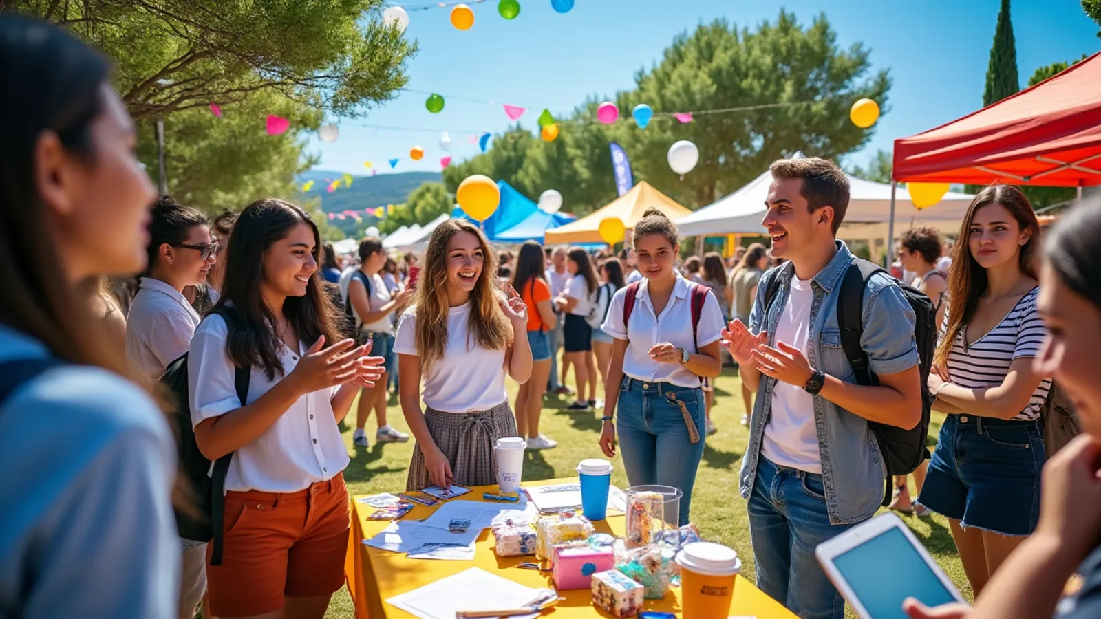 découvrez l'univers fascinant de l'entrepreneuriat au festival des mini-entreprises à béziers, où un millier d'élèves ont l'opportunité de présenter leurs projets innovants et de développer leurs compétences entrepreneuriales. rejoignez-nous pour célébrer la créativité et l'ambition des jeunes talents !