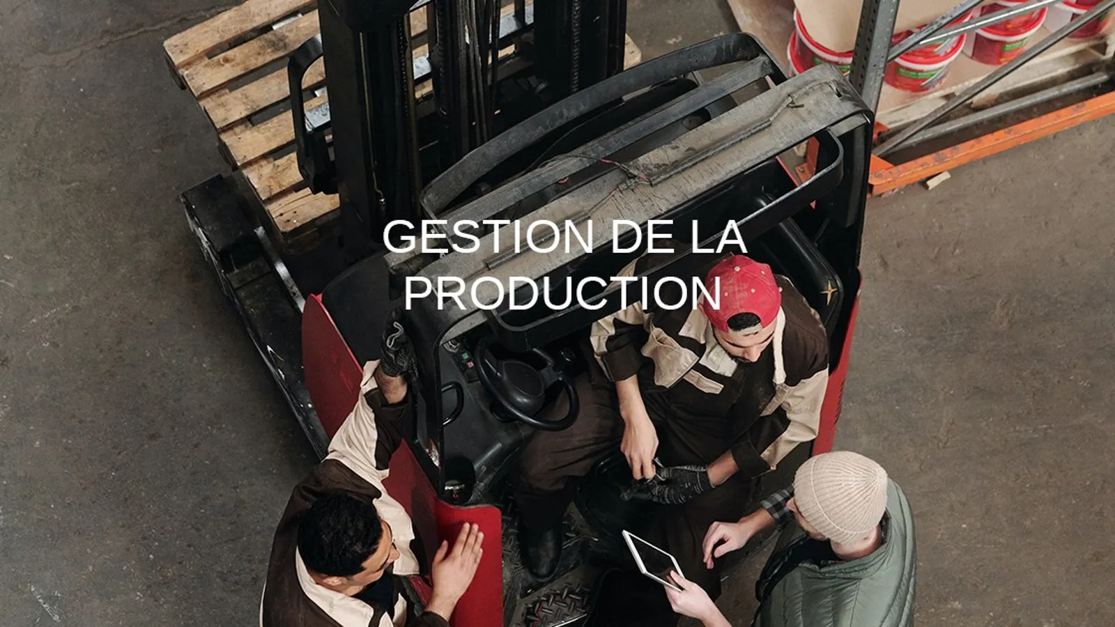 gestion de la production definition