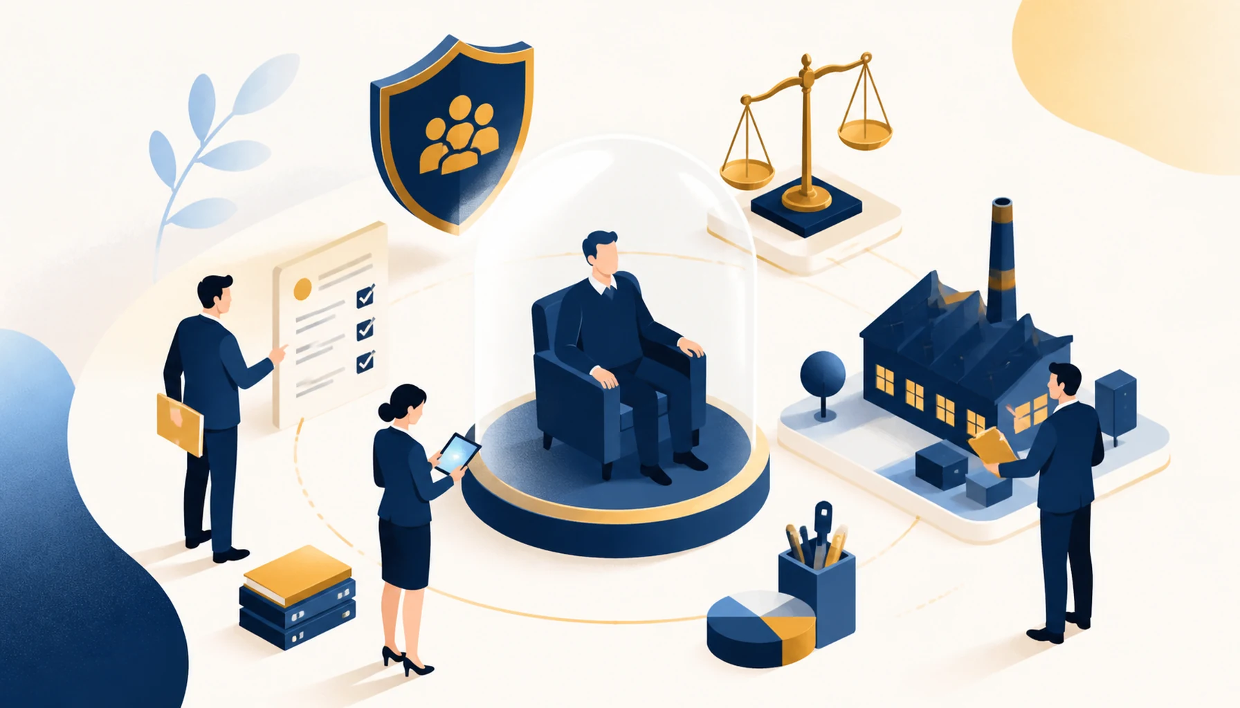 Habilitation familiale et entreprise : gérer les affaires d’un dirigeant sous protection juridique