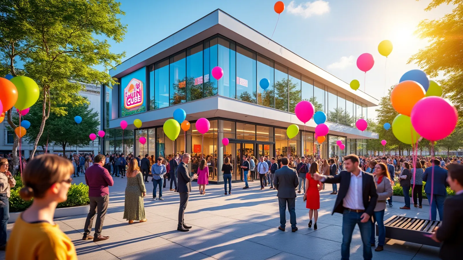 découvrez les temps forts de l'inauguration de fun cube dans ses nouveaux bureaux sur la place saint-antoine à pont-à-mousson, avec des images captivantes qui témoignent de cet événement marquant.