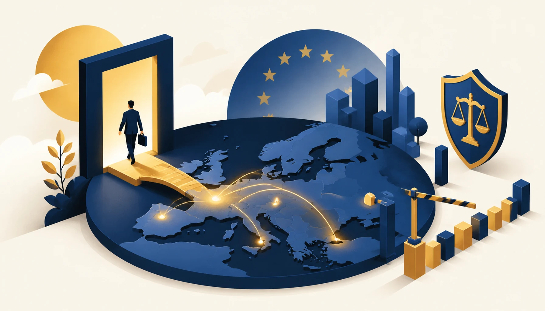Le principe du libre établissement en Europe : opportunités et contraintes pour les sociétés