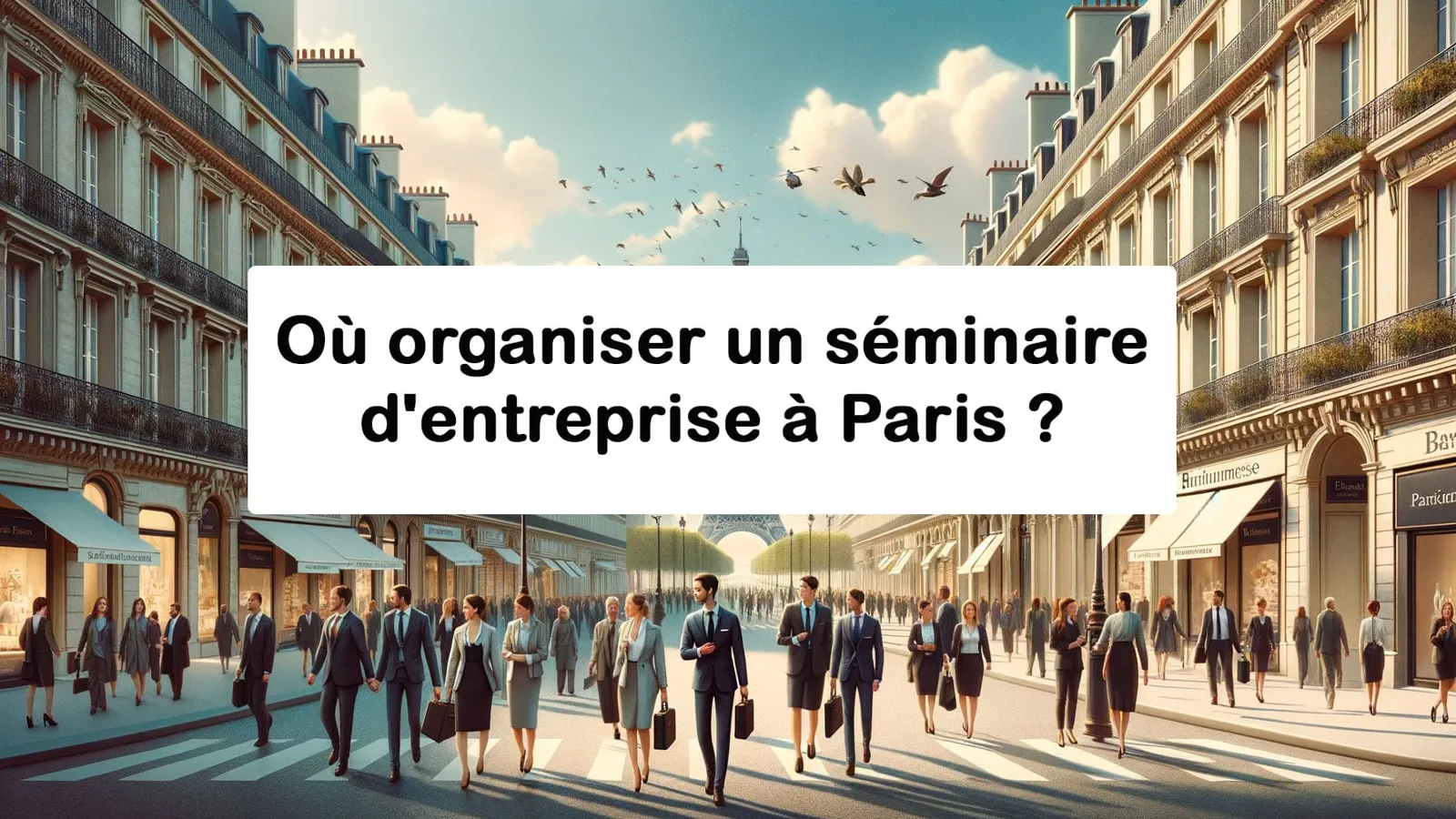 Où organiser un séminaire d'entreprise à Paris