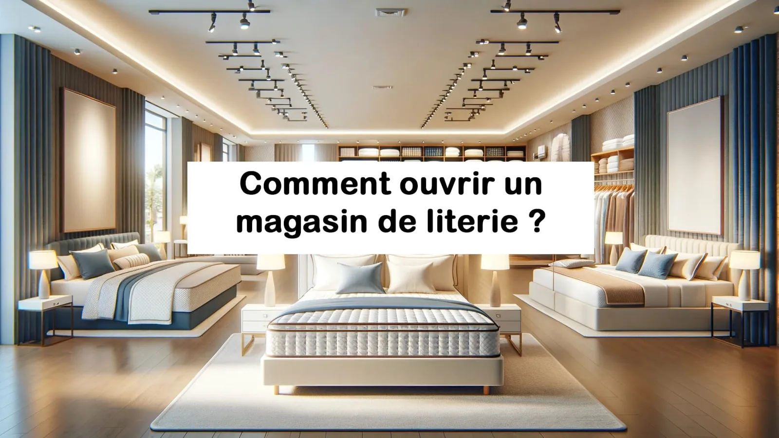 ouvrir un magasin de literie