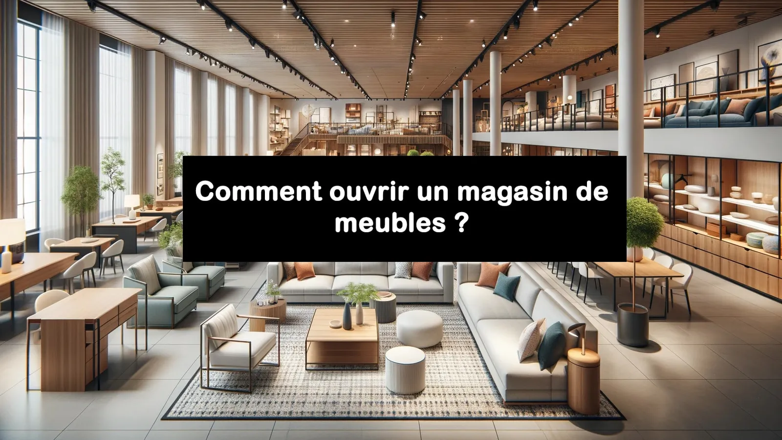 ouvrir un magasin de meubles