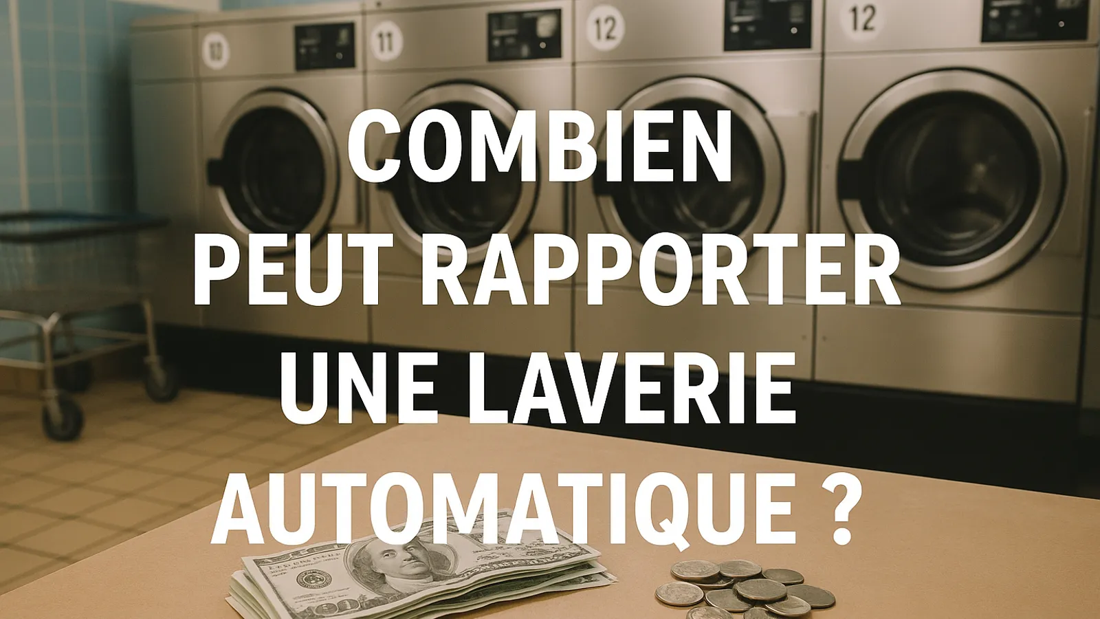 rapport laverie automatique