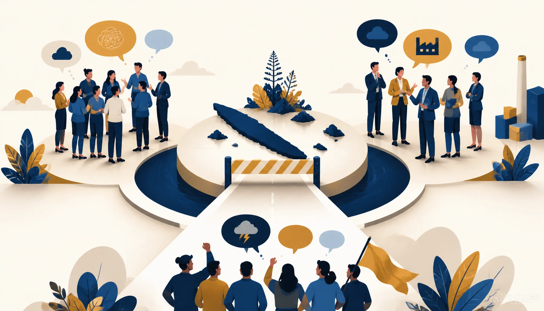Réactions variées de la société civile, des entreprises et des syndicats suite à l'impasse des négociations sur l'avenir institutionnel de la Nouvelle-Calédonie