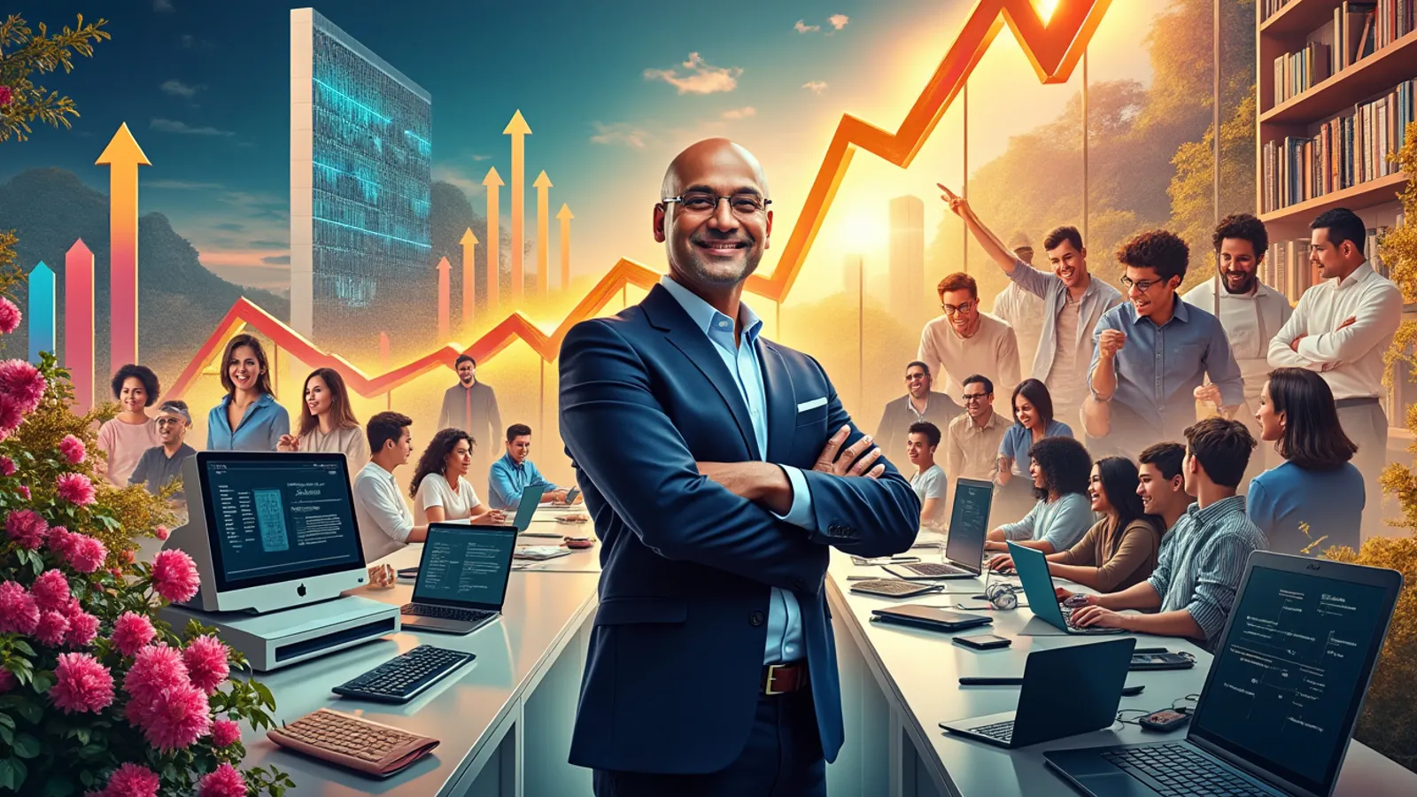 découvrez la trajectoire inspirante de satya nadella, un leader visionnaire qui a su transformer microsoft grâce à son parcours exceptionnel et ses réalisations marquantes. plongez dans son histoire et ses principes de leadership.