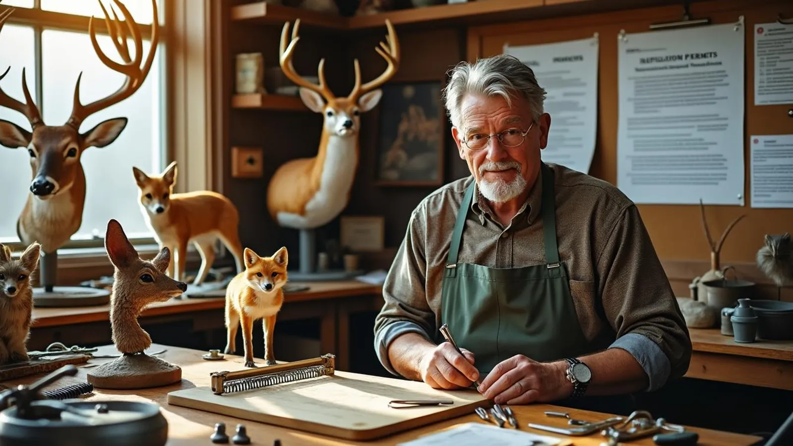 découvrez les enjeux de l'exercice du métier de taxidermiste professionnel en france. cette guide détaillée aborde la réglementation en vigueur, les statuts juridiques possibles et les obligations à respecter pour exercer cette passion à titre professionnel.