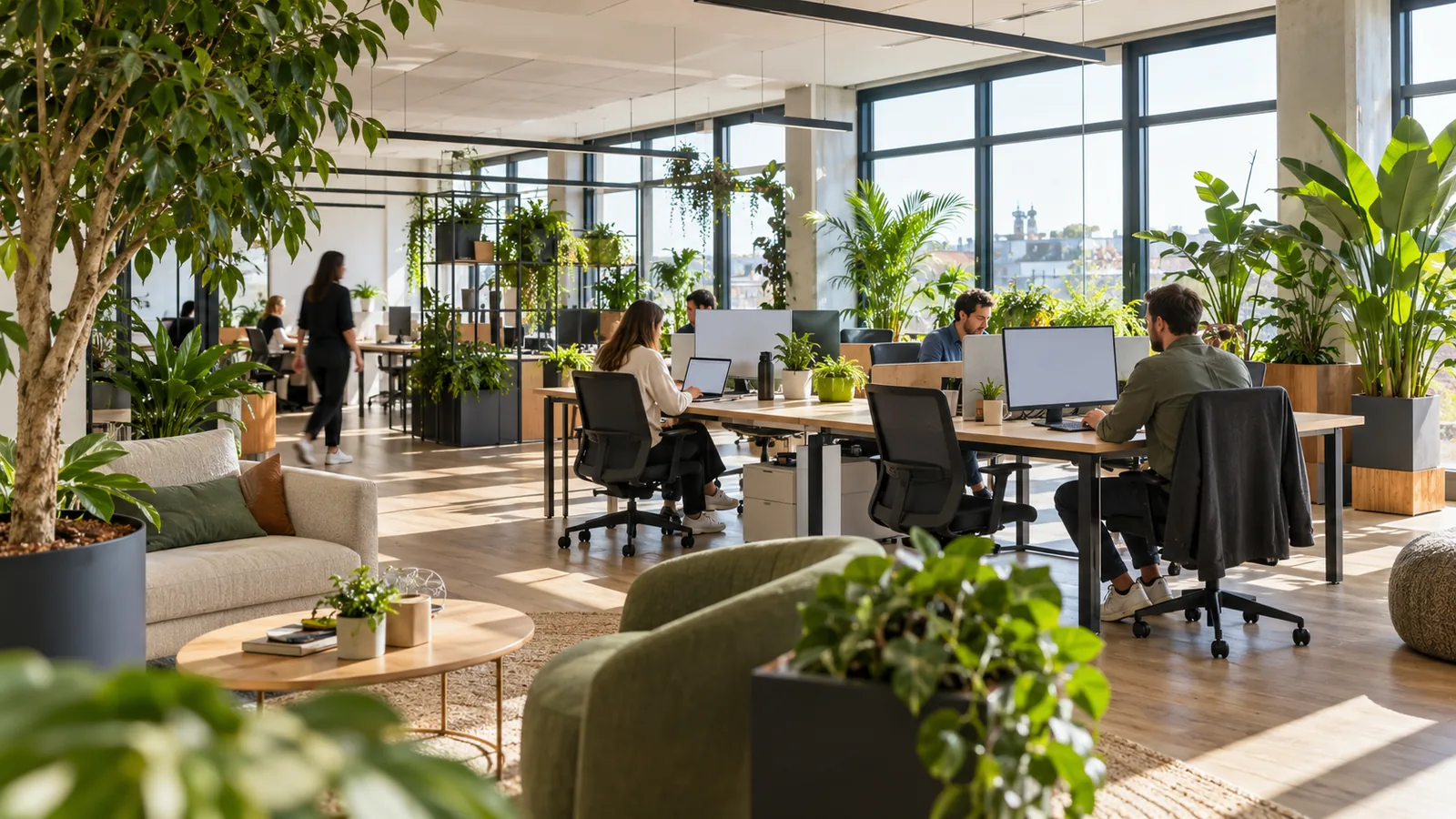 Végétaliser ses bureaux : pourquoi et comment louer des plantes en entreprise