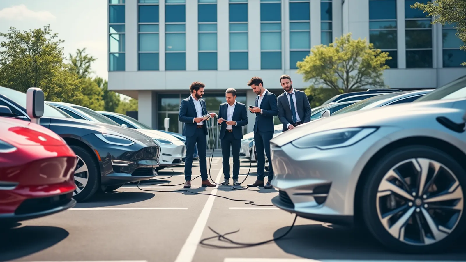 découvrez comment les voitures électriques peuvent transformer le milieu professionnel en offrant des avantages significatifs tout en soulignant les limites de leur adoption généralisée.