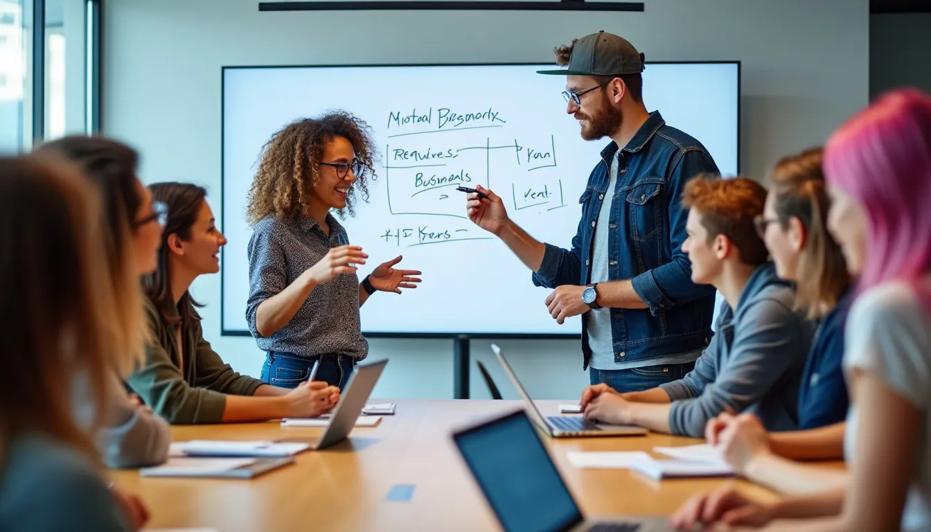 découvrez comment des lycéens de lannion s'engagent dans l'entrepreneuriat en lançant une entreprise fictive, alliant théorie et pratique dans le cadre de leur formation. une initiative inspirante qui prépare les jeunes aux défis du monde professionnel.