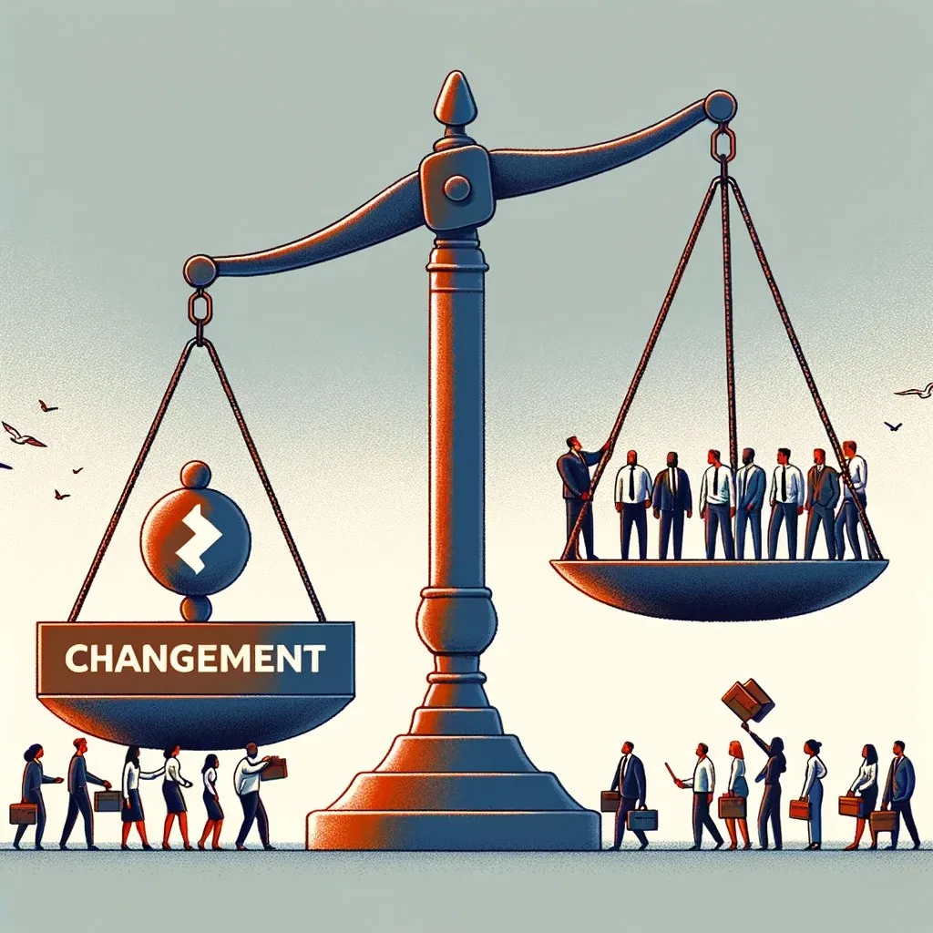 adhesion au changement des salariés