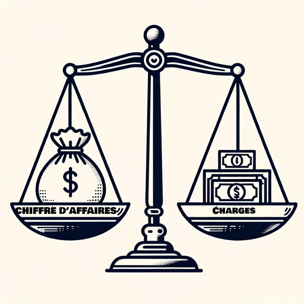 chiffre d affaires et charges