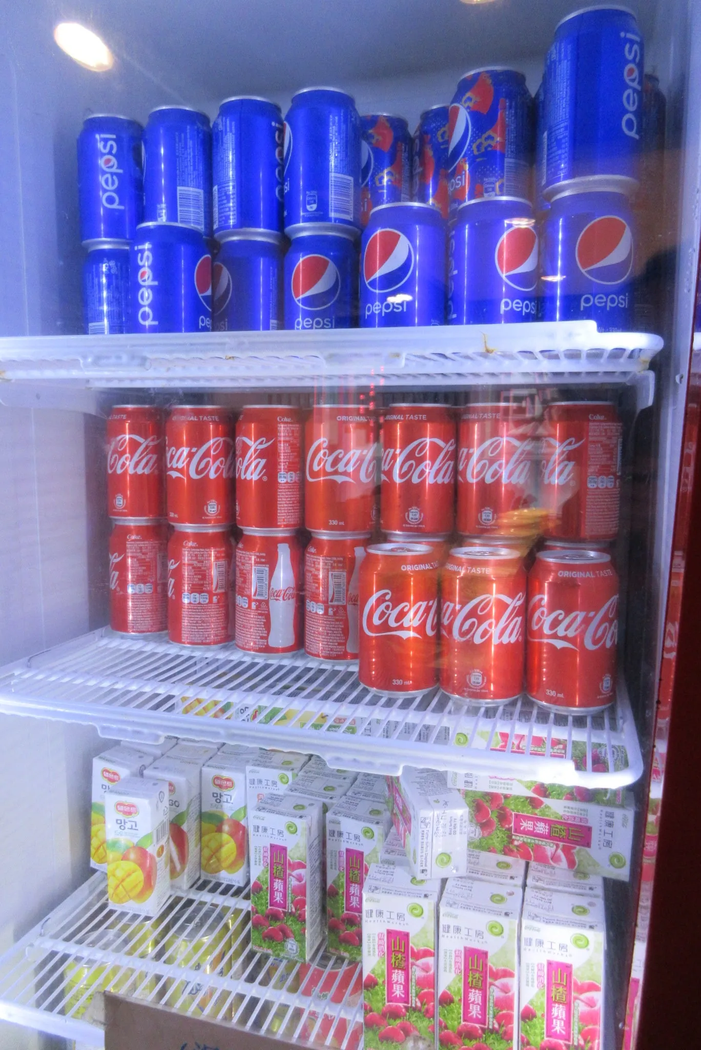 coca cola et pepsi