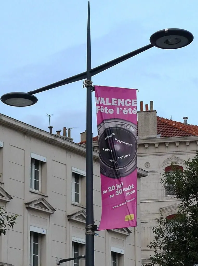 Exemple de kakemono en ville
