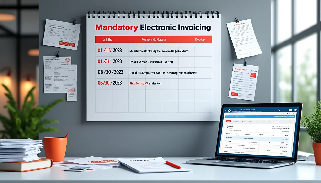 découvrez les dates clés et les formalités à suivre pour vous conformer à la facturation électronique obligatoire. ne manquez pas les étapes essentielles pour garantir la conformité de votre entreprise aux nouvelles réglementations.