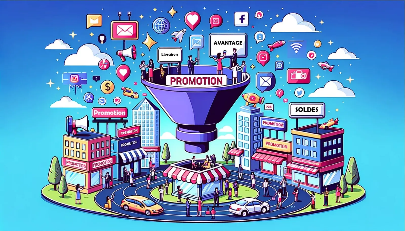 la promotion comme quatrième P du Mix Marketing