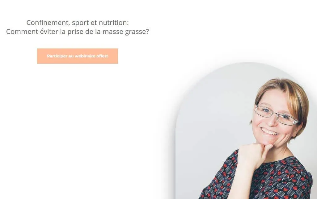 exemple de landing page