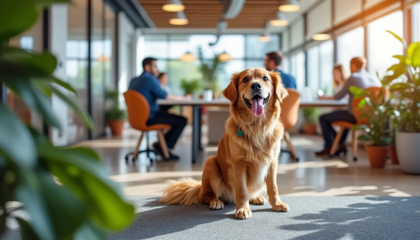 découvrez comment le vendredi se transforme en un jour exceptionnel au bureau : profitez d'un brunch offert, de la présence des chiens, et d'une réunion laissée de côté pour favoriser la convivialité et le bien-être au travail.