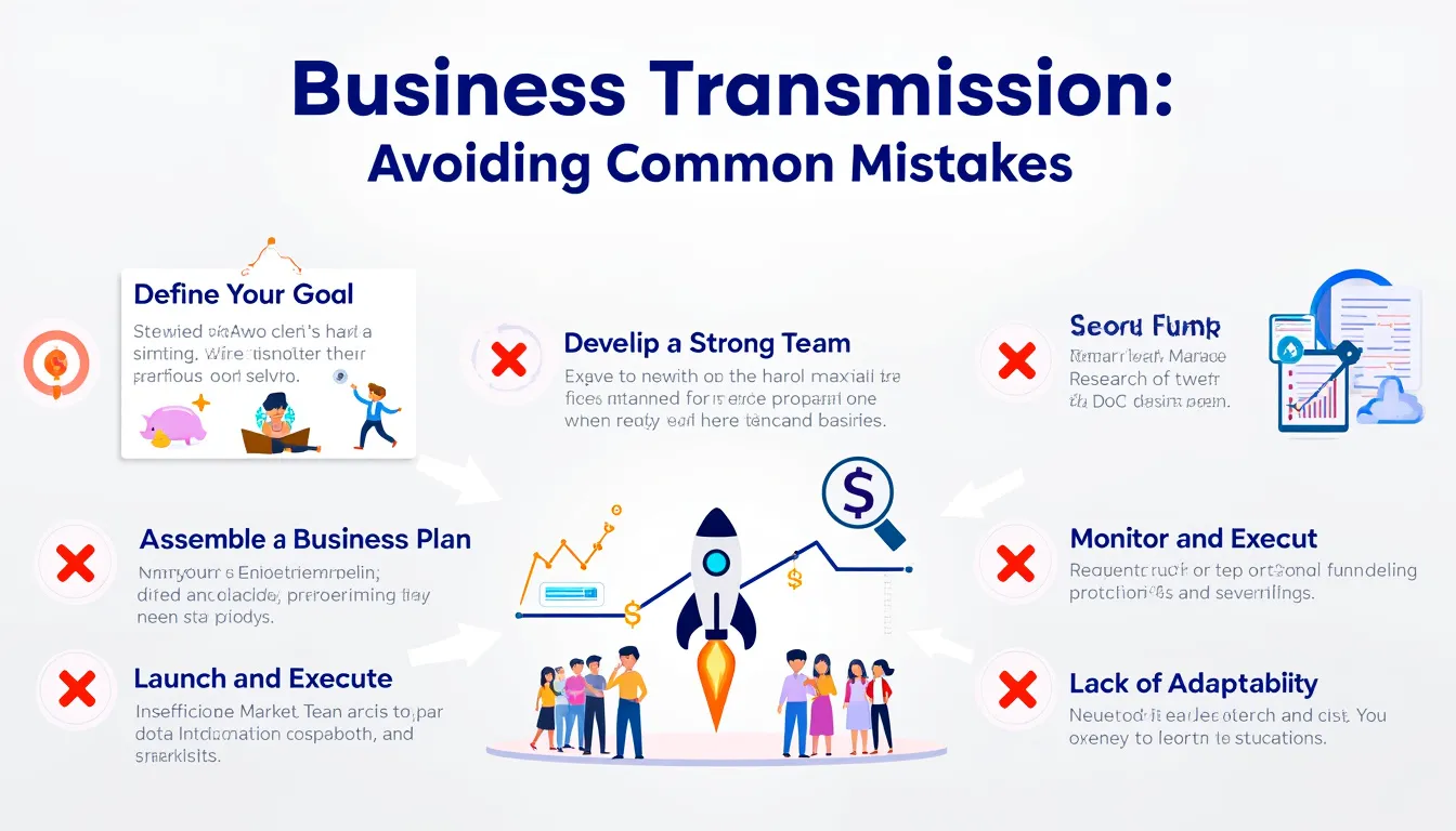 découvrez les meilleures pratiques pour la transmission d'entreprise et évitez les erreurs courantes qui pourraient nuire à la réussite de votre projet. apprenez à préparer efficacement votre entreprise pour la cession et à assurer une transition en douceur.