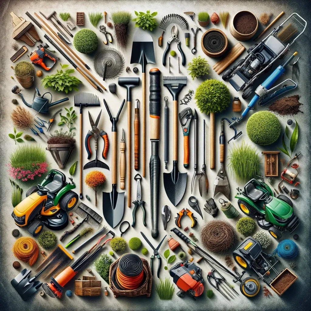 materiel du paysagiste