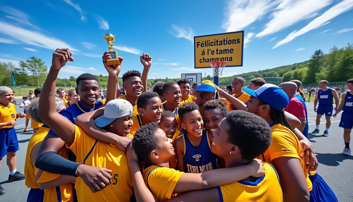 participez au tout premier tournoi de basketball d'entreprise à saint-christophe-vallon ! avec dix équipes en compétition, préparez-vous à vivre des moments passionnants et des rencontres inoubliables. ne manquez pas cet événement sportif prometteur qui allie compétitivité et esprit d'équipe !