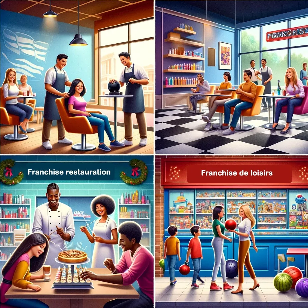 types de franchises possibles