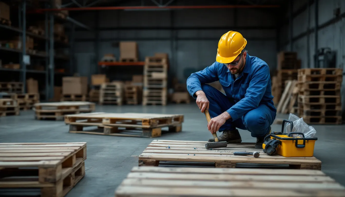 découvrez comment une entreprise innovante transforme des palettes usagées en solutions durables et créatives. ce développement prometteur redonne vie aux matières premières et contribue à un avenir plus respectueux de l'environnement.