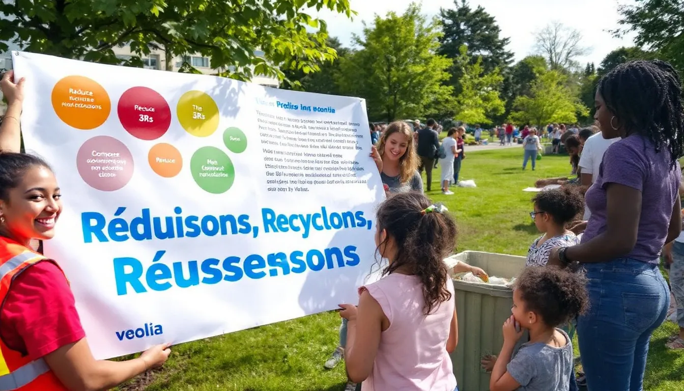 découvrez comment veolia révolutionne la gestion des déchets en lot-et-garonne avec des camions innovants alimentés par des matériaux recyclés. un engagement fort pour l'environnement et le développement durable.