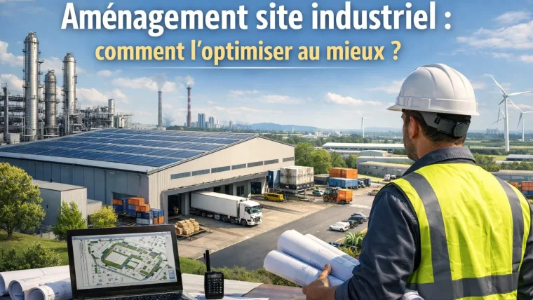 aménagement site industriel