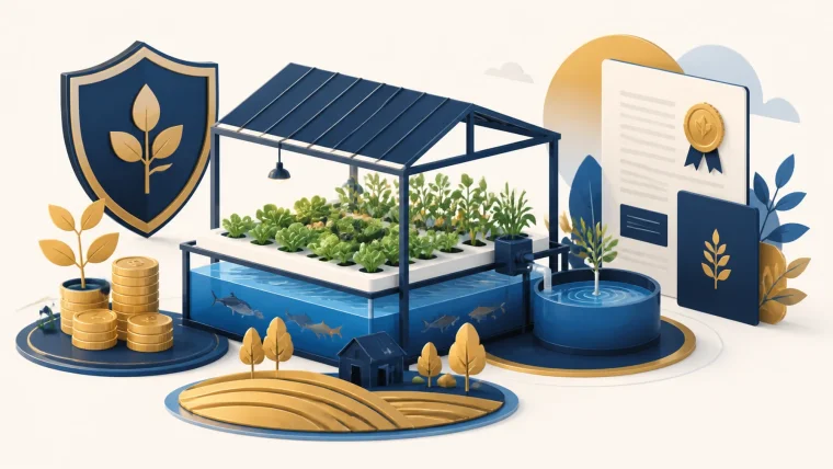 Comment créer une ferme aquaponique : subventions et régime agricole