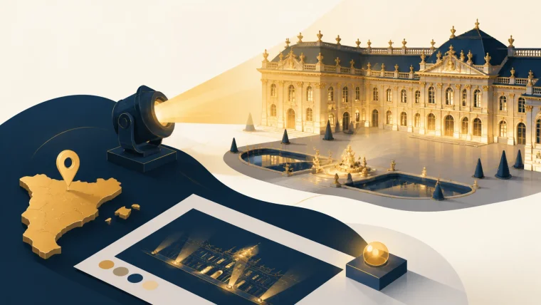 Une entreprise catalane remporte le contrat pour illuminer le château de Versailles