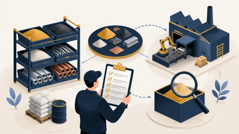 Gestion des stocks de matières premières : méthodes d’inventaire en production