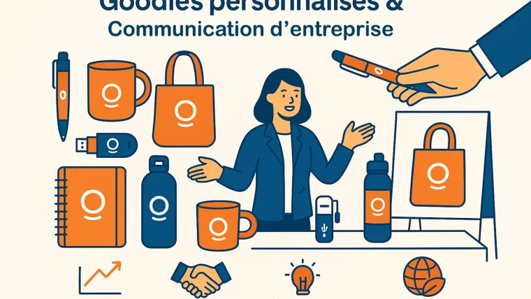 goodies personnalises et communication entreprise