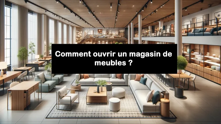 ouvrir un magasin de meubles