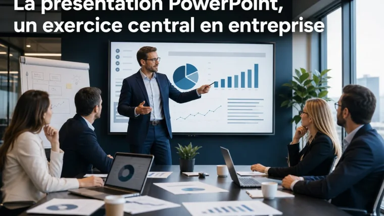 Présentation professionnelle en entreprise