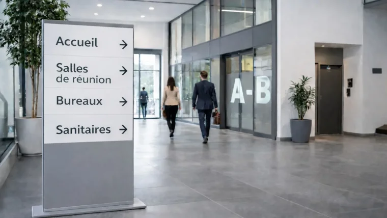 Signalétique en entreprise : quand communication rime avec optimisation