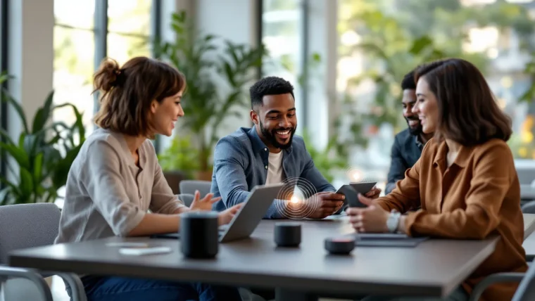 découvrez comment la voix des assistants virtuels transforme la communication d'entreprise. analysez les impacts sur l'engagement, l'interaction client et l'efficacité des échanges professionnels.