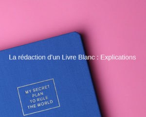 rediger un livre blanc