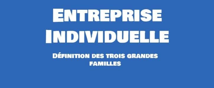 Qu’est qu’une entreprise individuelle ? Définition