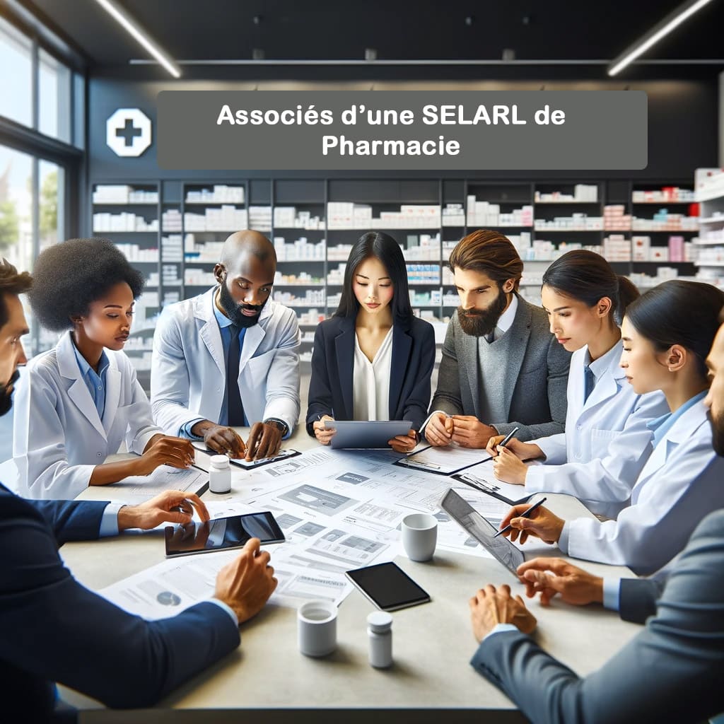 associes d une selarl de pharmacie