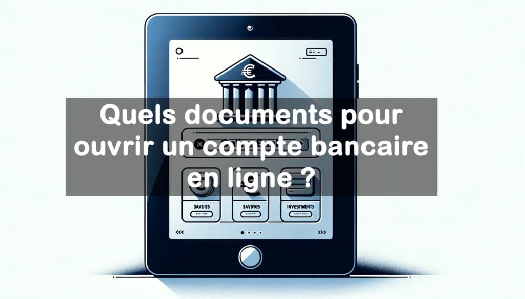 documents pour ouvrir un compte bancaire en ligne