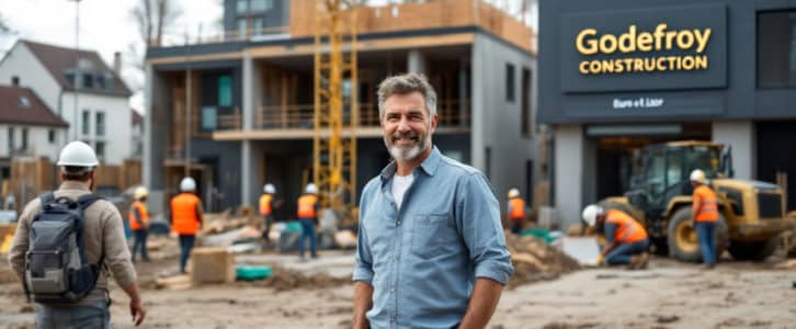 Depuis plus de vingt ans, Nicolas Godefroy et sa petite entreprise prospèrent dans le secteur du bâtiment en Eure-et-Loir.