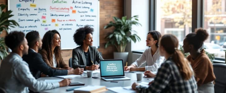 Évaluez l’efficacité de la gestion des conflits entre employés et direction au sein de votre entreprise