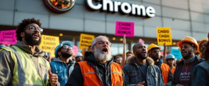 Les employés de Nikel Chrome observent une grève ce lundi, réclamant une prime Chido ainsi que des conditions de travail améliorées